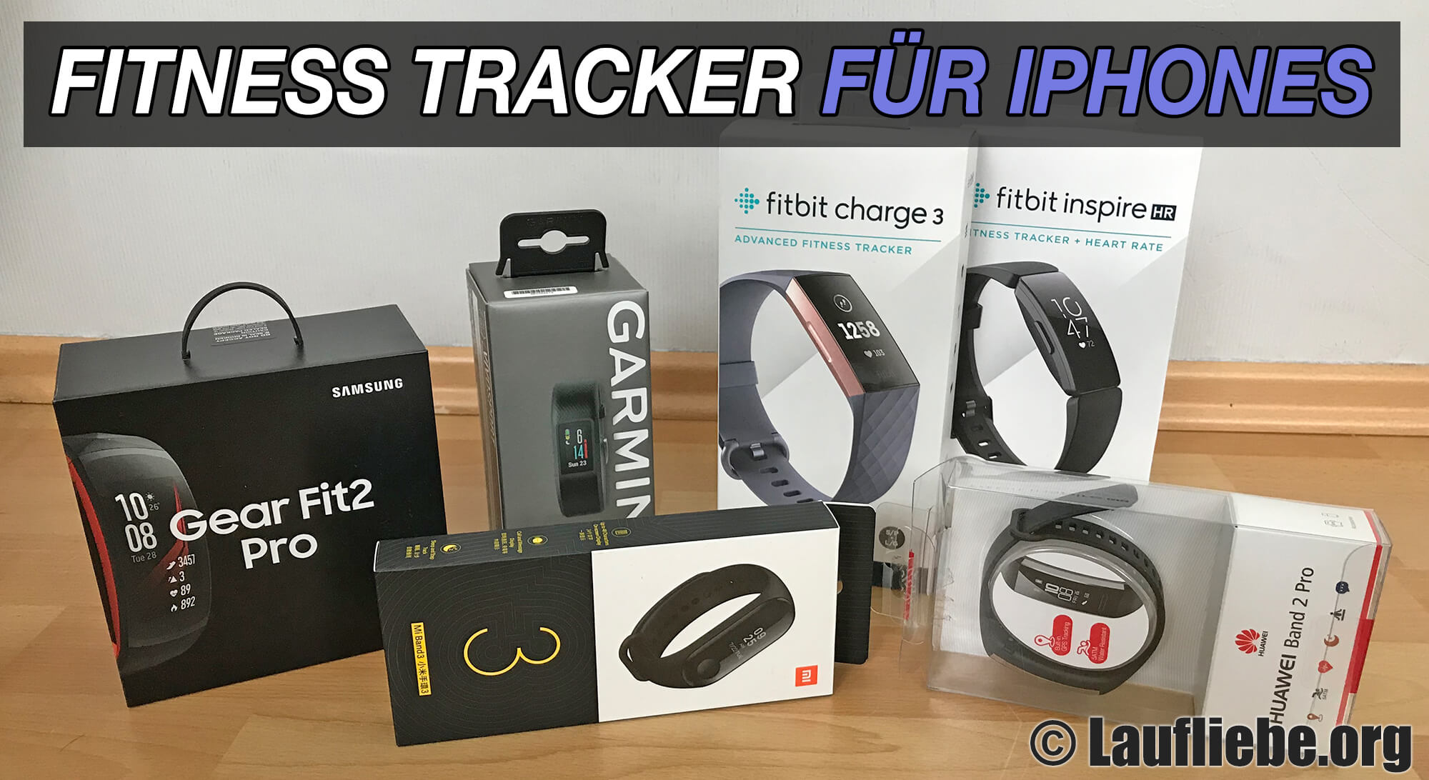 ▷ Die besten Fitness Tracker iPhone & iOS Test